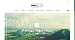 Desktop Screenshot of horacio-distribution.com